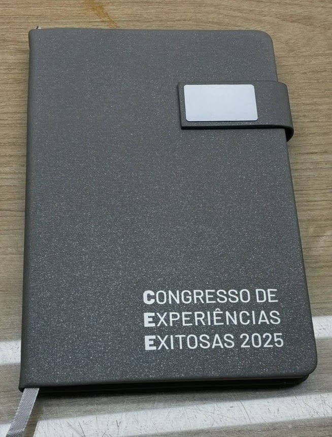 AGÊNDA PERMANENTE CAPA DUARA COM GLITTER - Imagem 2